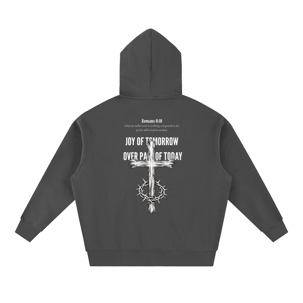 Glory Ahead Oversized Hoodie – Romans 8:18