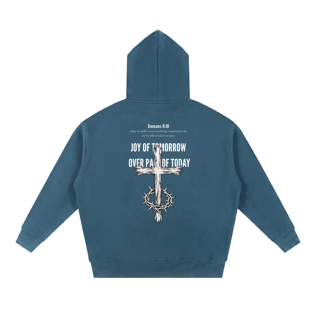Glory Ahead Oversized Hoodie – Romans 8:18