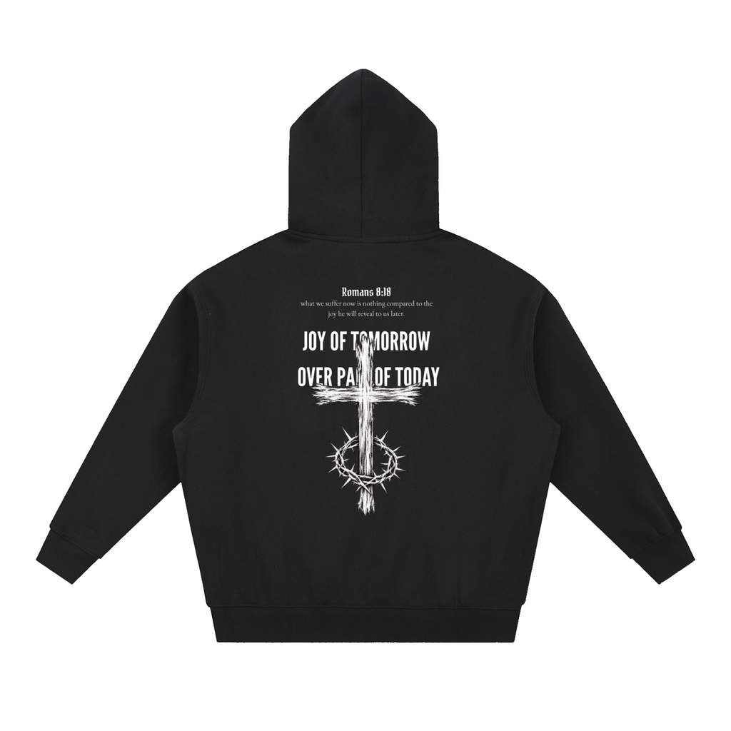 Glory Ahead Oversized Hoodie – Romans 8:18