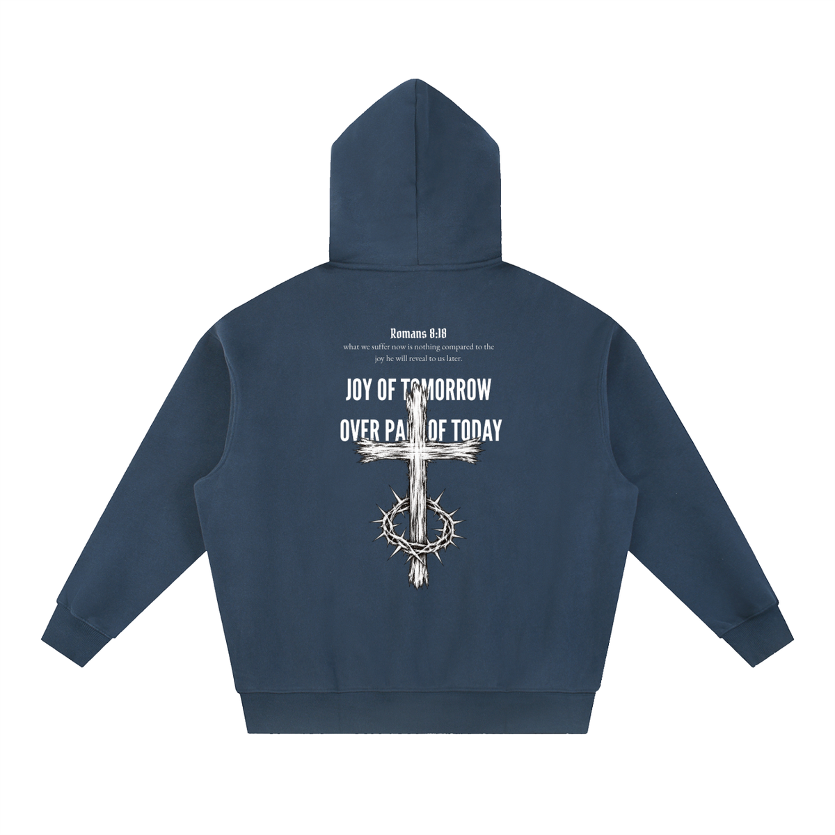 Glory Ahead Oversized Hoodie – Romans 8:18